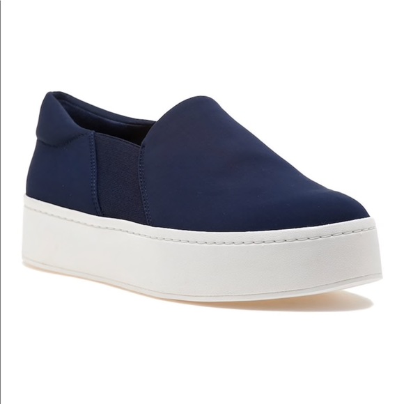 VINCE Warren Low Top Slip On Fashion Sneakers NIB - Picture 8 of 8